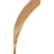 Ekena Millwork 4"W x 12"D x 24"H Thorton Rough Sawn Knee Brace, Western Red Cedar BRC04X12X24THR00RWR - alternate 2